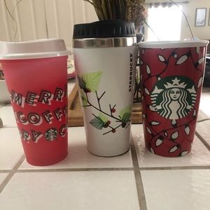 Starbucks Christmas Holiday Cups